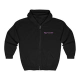 Two Lees In A Pod - " Enjoy Your Life" Full Zip Hooded Sweatshirt
