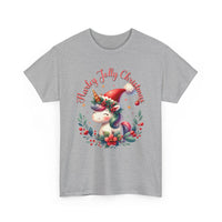 Harley Jolly Christmas - Unisex Heavy Cotton Tee