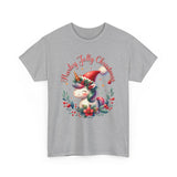 Harley Jolly Christmas - Unisex Heavy Cotton Tee