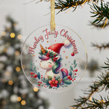 Harley Jolly Christmas Acrylic Ornaments