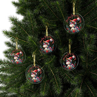 Harley Jolly Christmas Acrylic Ornaments