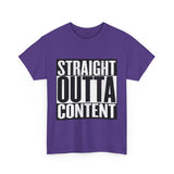 Straight Out Of Content - Unisex Heavy Cotton Tee