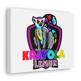 Krayola The Lemur - Canvas Gallery Wraps