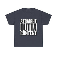 Straight Out Of Content - Unisex Heavy Cotton Tee