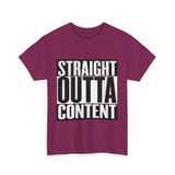 Straight Out Of Content - Unisex Heavy Cotton Tee