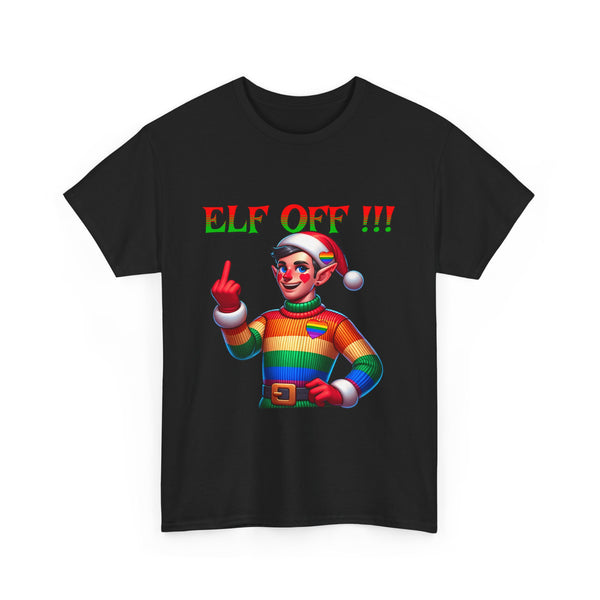 Elf Off! - Unisex Heavy Cotton Tee