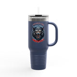 Warriors Insulated Travel Mug, 40oz