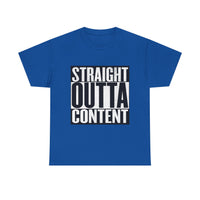 Straight Out Of Content - Unisex Heavy Cotton Tee