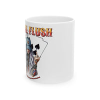 Royal Flush Ceramic Mug, (11oz, 15oz)