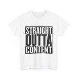 Straight Out Of Content - Unisex Heavy Cotton Tee