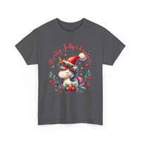 Harley Jolly Christmas - Unisex Heavy Cotton Tee