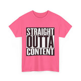 Straight Out Of Content - Unisex Heavy Cotton Tee