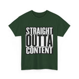 Straight Out Of Content - Unisex Heavy Cotton Tee