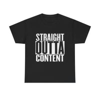 Straight Out Of Content - Unisex Heavy Cotton Tee