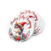 Harley Jolly Christmas Coasters