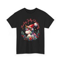 Harley Jolly Christmas - Unisex Heavy Cotton Tee