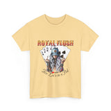 THE ROYAL FLUSH - Unisex Heavy Cotton Tee