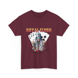 THE ROYAL FLUSH - Unisex Heavy Cotton Tee