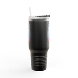 Warriors Insulated Travel Mug, 40oz