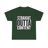 Straight Out Of Content - Unisex Heavy Cotton Tee