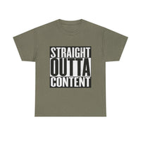 Straight Out Of Content - Unisex Heavy Cotton Tee
