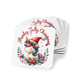 Harley Jolly Christmas Coasters