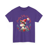 Harley Jolly Christmas - Unisex Heavy Cotton Tee