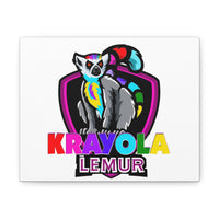 Krayola The Lemur - Canvas Gallery Wraps