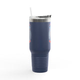 Warriors Insulated Travel Mug, 40oz