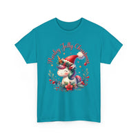 Harley Jolly Christmas - Unisex Heavy Cotton Tee