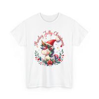 Harley Jolly Christmas - Unisex Heavy Cotton Tee