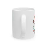 Harley Jolly Christmas Ceramic Mug, (11oz, 15oz)