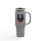 Warriors Insulated Travel Mug, 40oz