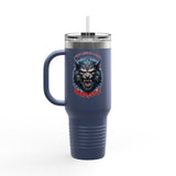 Warriors Insulated Travel Mug, 40oz