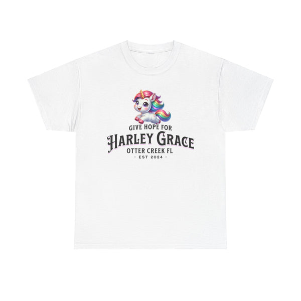 Give Hope For Harley Grace 2 - Otter Creek - Unisex Heavy Cotton Tee