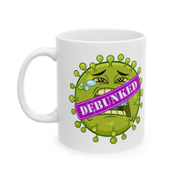 The Debunked GERM Ceramic Mug, (11oz, 15oz)