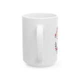 Harley Jolly Christmas Ceramic Mug, (11oz, 15oz)