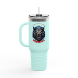 Warriors Insulated Travel Mug, 40oz