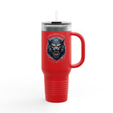 Warriors Insulated Travel Mug, 40oz