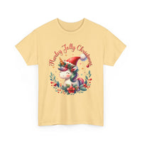 Harley Jolly Christmas - Unisex Heavy Cotton Tee