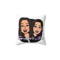 Two Lee’s Spun Polyester Square Pillow
