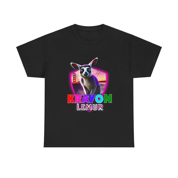 Krayon The Lemur - Unisex Heavy Cotton Tee