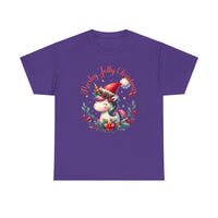 Harley Jolly Christmas - Unisex Heavy Cotton Tee