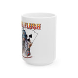 Royal Flush Ceramic Mug, (11oz, 15oz)