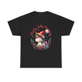 Harley Jolly Christmas - Unisex Heavy Cotton Tee