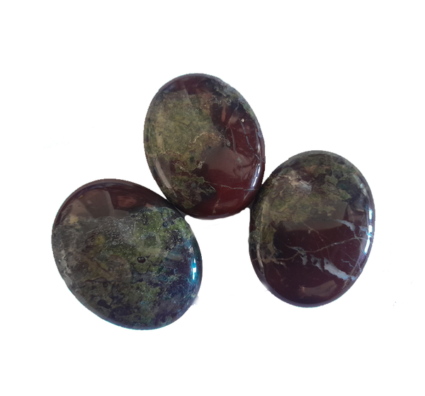 African Bloodstone Palm Stones