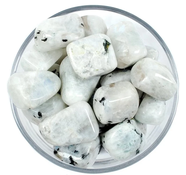Moonstone - Rainbow -Tumble Stone