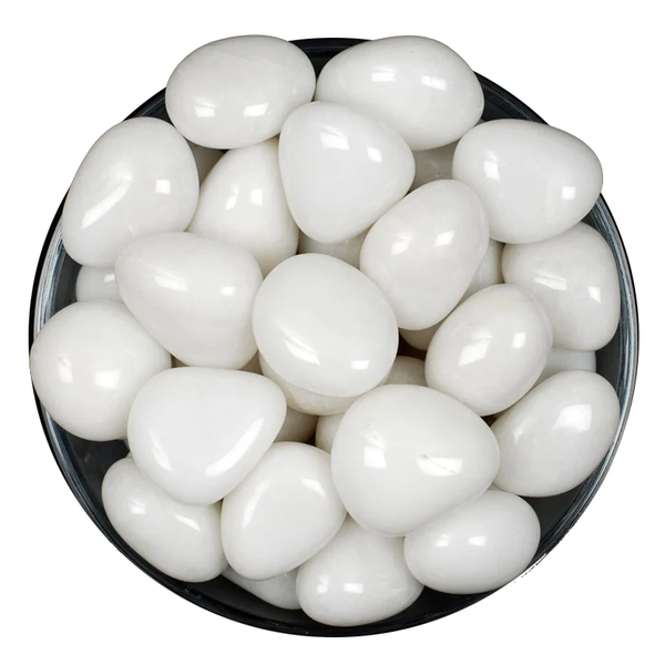 Snowy Quartz Tumble Stone