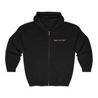 Two Lees In A Pod - " Enjoy Your Life" Full Zip Hooded Sweatshirt