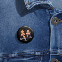 Two Lees In A Pod - Custom Pin Buttons